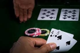 Dragon Tiger live dealer table with card display